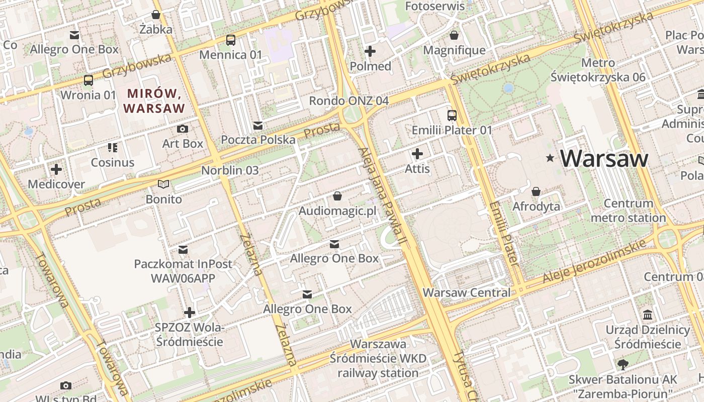 map